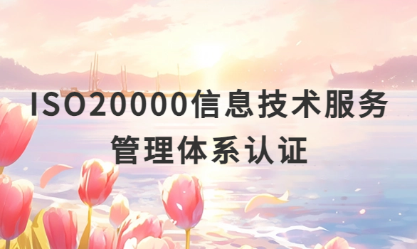 ISO20000信息技術服務管理體系認證流程及條件是什么? ISO20000信息技術服務管理體系認證流程及條件是什么?