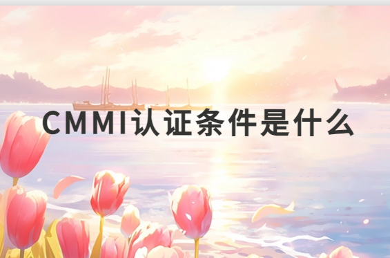CMMI認證條件是什么?三級和五級條件介紹 CMMI認證條件是什么?三級和五級條件介紹