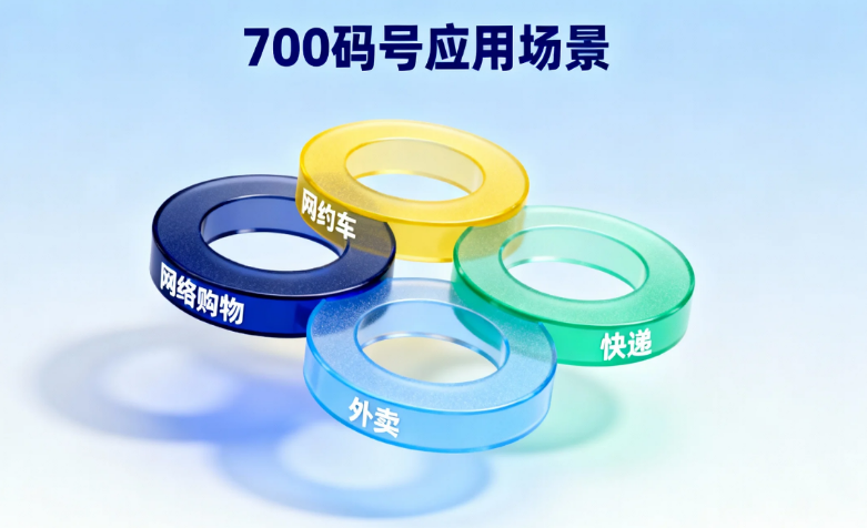 700碼號使用的業務場景 700碼號使用的業務場景